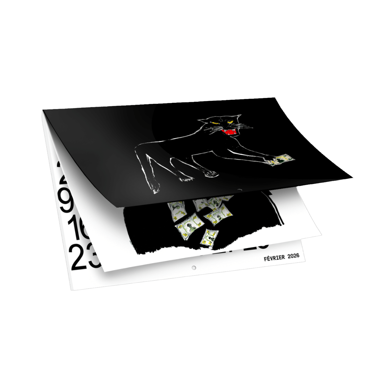 bannière calendrier Argent